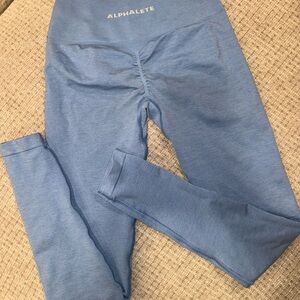 Alphalete- Washed Denim Leggings